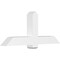 Ekena Millwork Eugene Architectural Grade PVC Gable Bracket, 60"W x 25"H x 6"D x 6"F, 10/12 Pitch GBP060X25X0606EUG00 - alternate 1